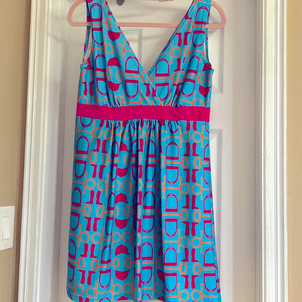 Cute dress with derby theme